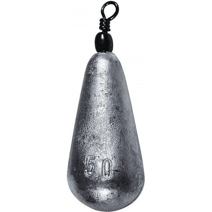 Грузило свинцовое SALMO Конус с вертлюгой 0.40г P5507-040